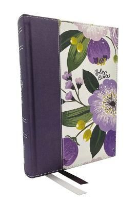 KJV, The Woman's Study Bible, Purple Floral Cloth Over Board, Red Letter, Full-Color Edition, Comfort Print (Thumb Indexed)