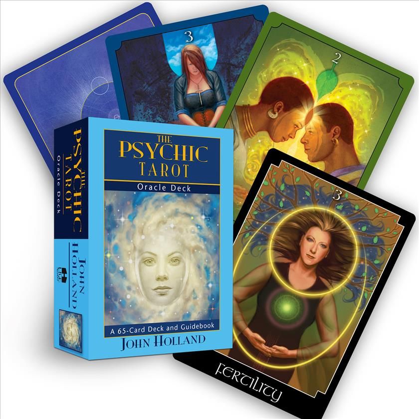 The Psychic Tarot By John Holland 9781401918668 (Cards)