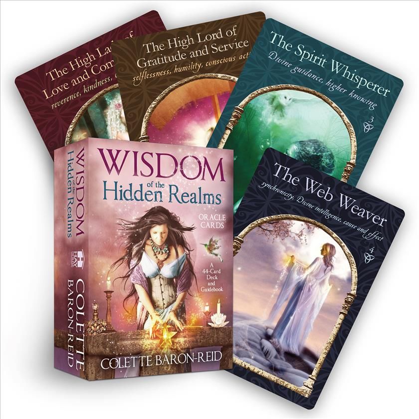 Wisdom of the Hidden Realms By Colette Baron-Reid 9781401923426