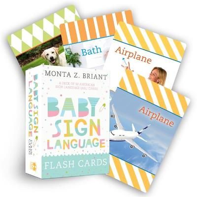 Baby Sign Language Flash Cards By Monta Z. Briant 9781401957247