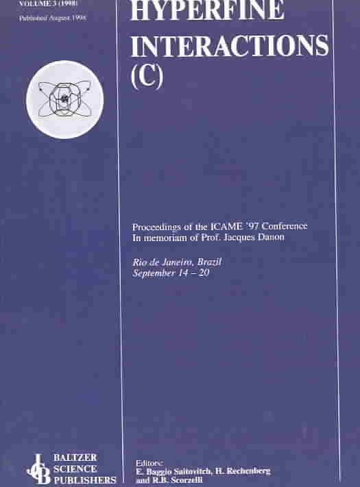 Proceedings of the ICAME '97 Conference: In Memoriam of Professor Jacques Danon