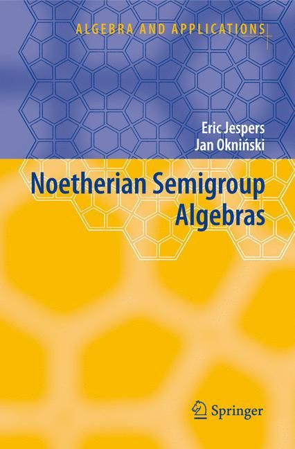 Noetherian Semigroup Algebras By Eric Jespers, Jan OkniÔnski