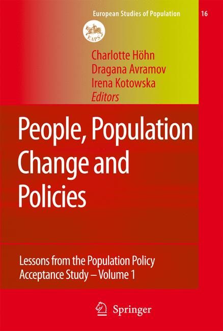 People, Population Change and Policies 9781402066085 (Hardback)