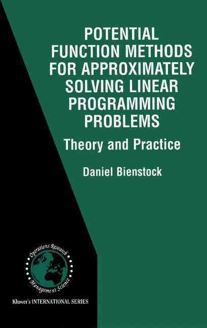 Potential Function Methods for Approximately Solving Linear Programming Problems