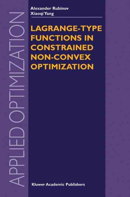 Lagrange-Type Functions in Constrained Non-Convex Optimization