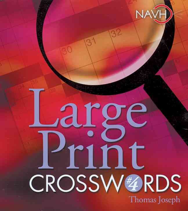 Large Print Crosswords #4 By Thomas Joseph 9781402712388 (Paperback)