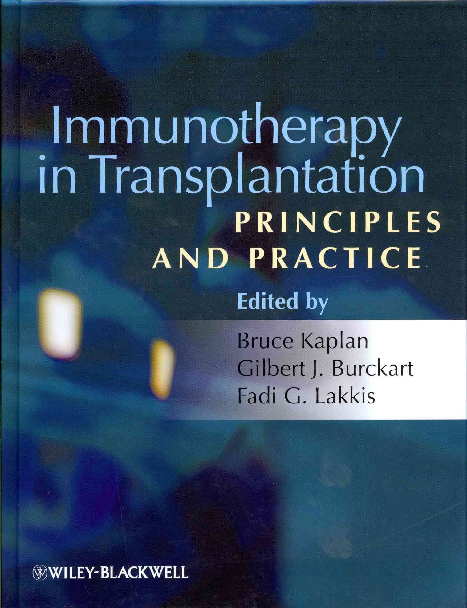 Immunotherapy in Transplantation By Bruce Kaplan 9781405182713