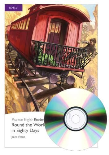 L5:Round World 80 Days Bk&MP3 Pk By Jules Verne 9781408276532