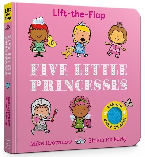 Five Little Princesses 9781408370698 (Board book)