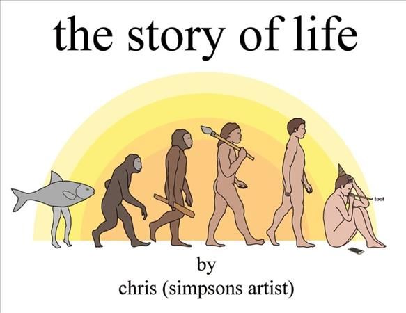 The Story of Life By Chris (Simpsons Artist) (author) 9781409175841