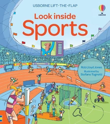 Usborne Look Inside Sports 9781409566199 (Board book)