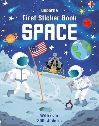 First Sticker Book Space By Sam Smith (author), Alistar (illustrator)
