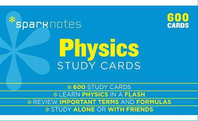 Physics SparkNotes Study Cards By SparkNotes, SparkNotes 9781411470064