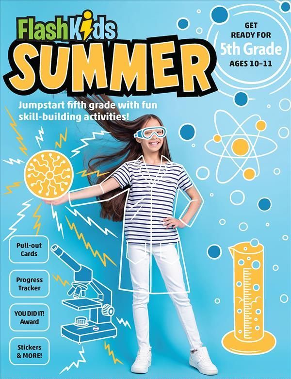 Flash Kids Summer: 5th Grade By Flash Kids Editors 9781411480681
