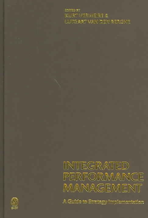 Integrated Performance Management By Kurt Verweire, L. van den Berghe