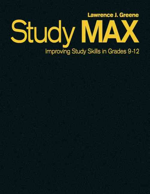 Study Max By Lawrence J. Greene 9781412904674 (Hardback)
