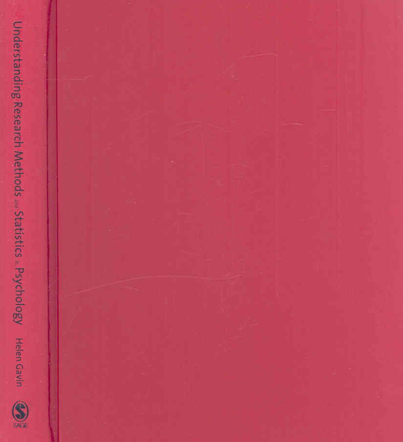 Understanding Research Methods and Statistics in Psychology (Hardback)