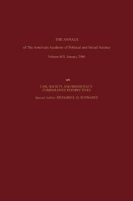 Law, Society and Democracy 9781412940115 (Paperback)