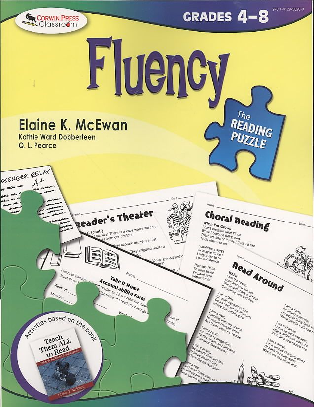 Fluency. Grades 4-8 By Elaine K. McEwan-Adkins 9781412958288