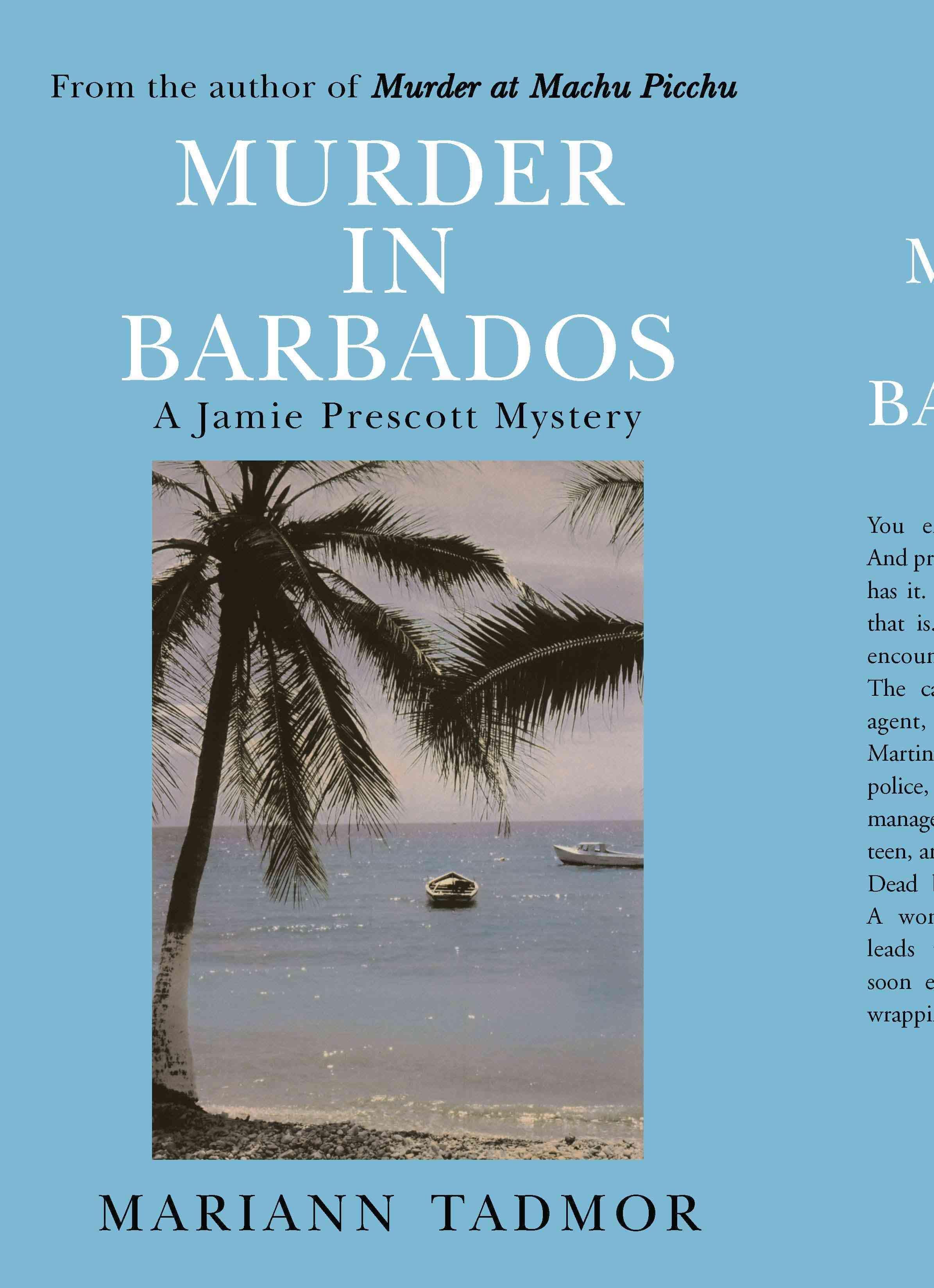 Murder in Barbados By Mariann Tadmor 9781413455762 (Hardback)