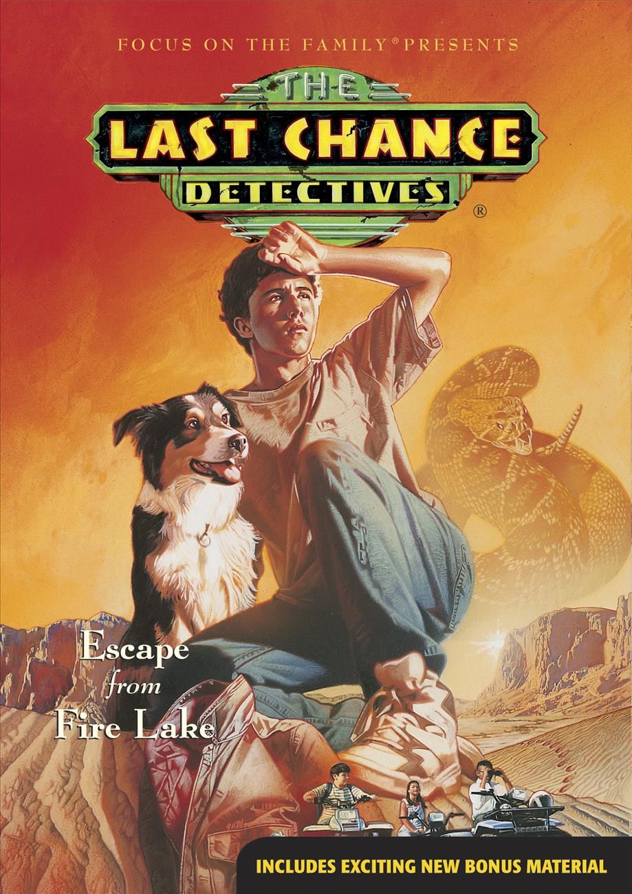 Escape from Fire Lake. 3 By Robert Vernon (author), Tyndale (creator)