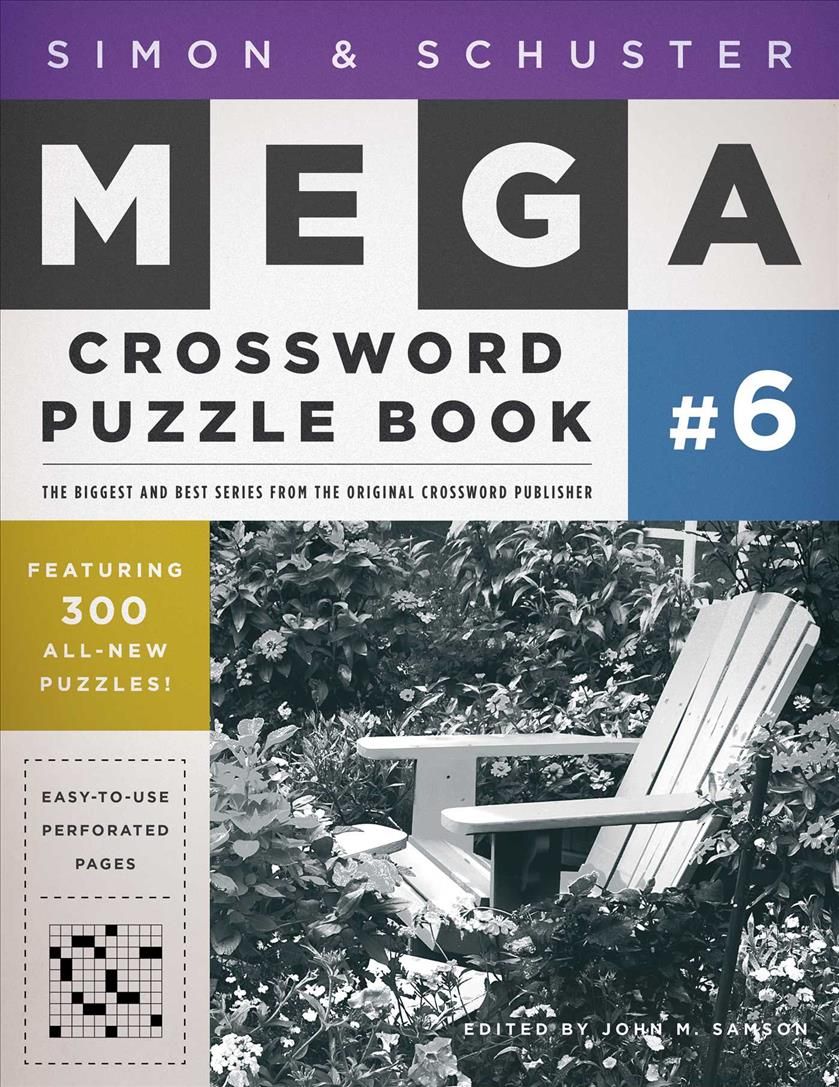 Simon & Schuster Mega Crossword Puzzle Book #6 9781416587842