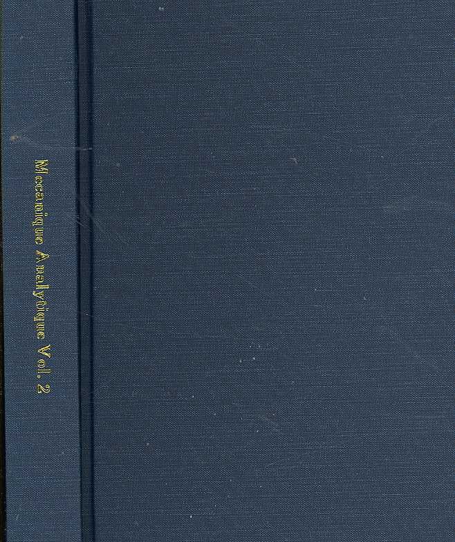 Mecanique Analytique, Vol. 2 By Joseph Louis Lagrange 9781418167905