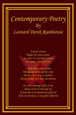 Contemporary Poetry By Rambarose, Leonard Derek 9781418420819