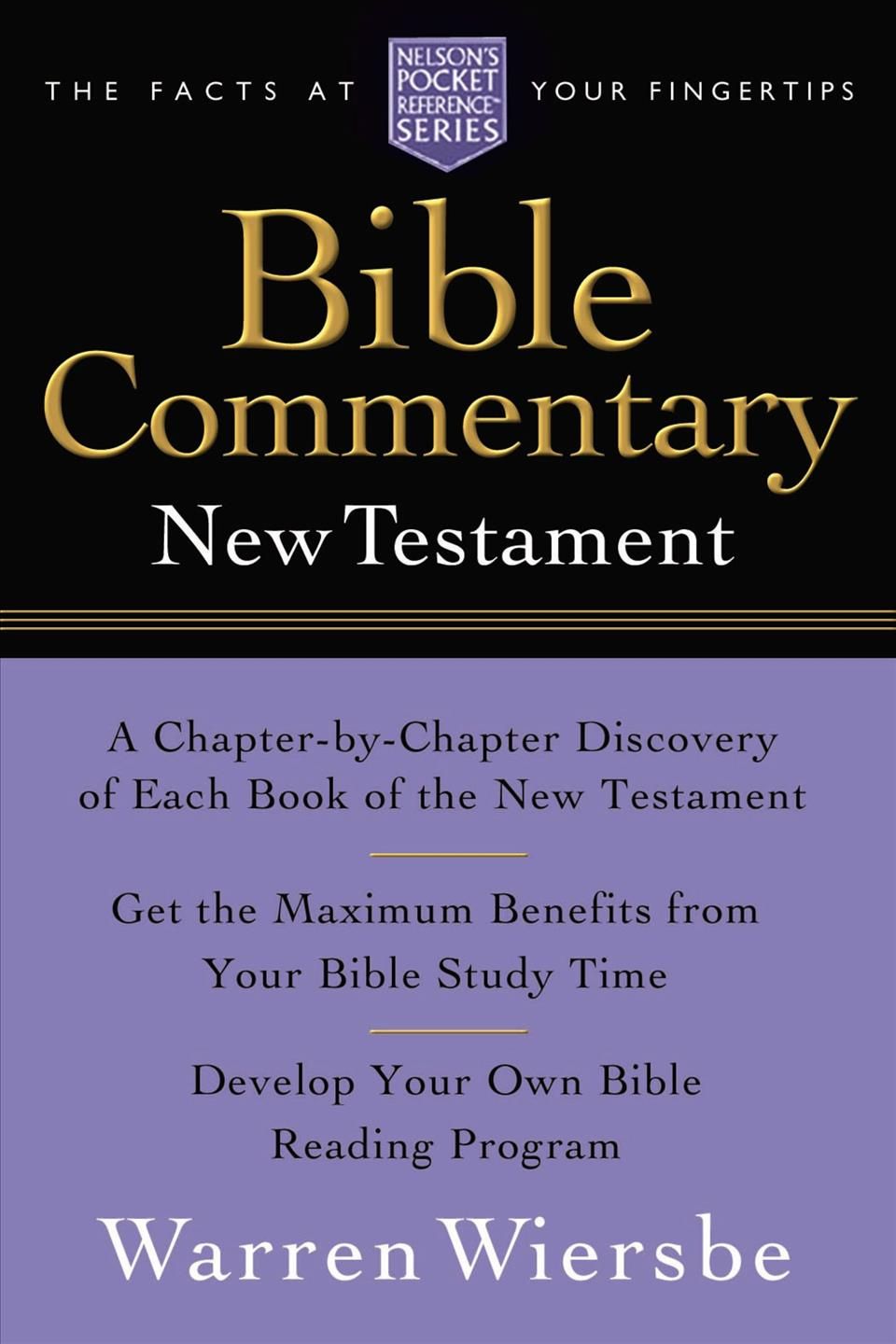Pocket New Testament Bible Commentary By Warren W. Wiersbe (Paperback)