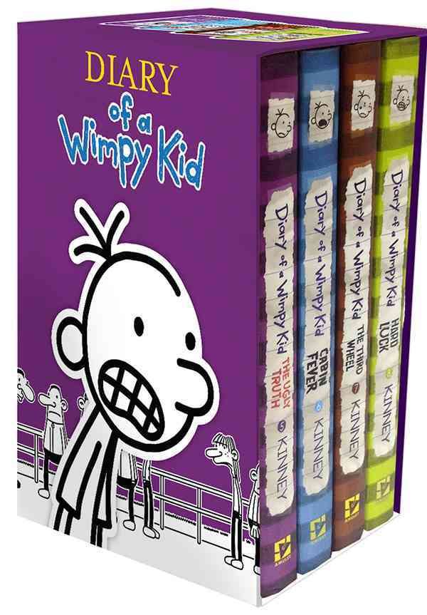 Diary of a Wimpy Kid Box of Books 5-8 Hardcover Gift Set 9781419715082