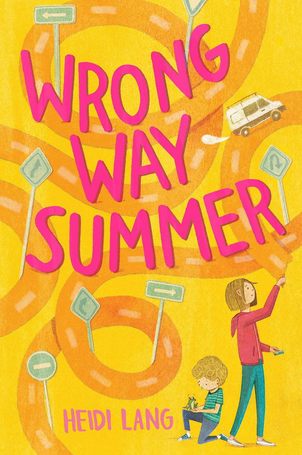 Wrong Way Summer By Heidi Lang 9781419736933 (Hardback)