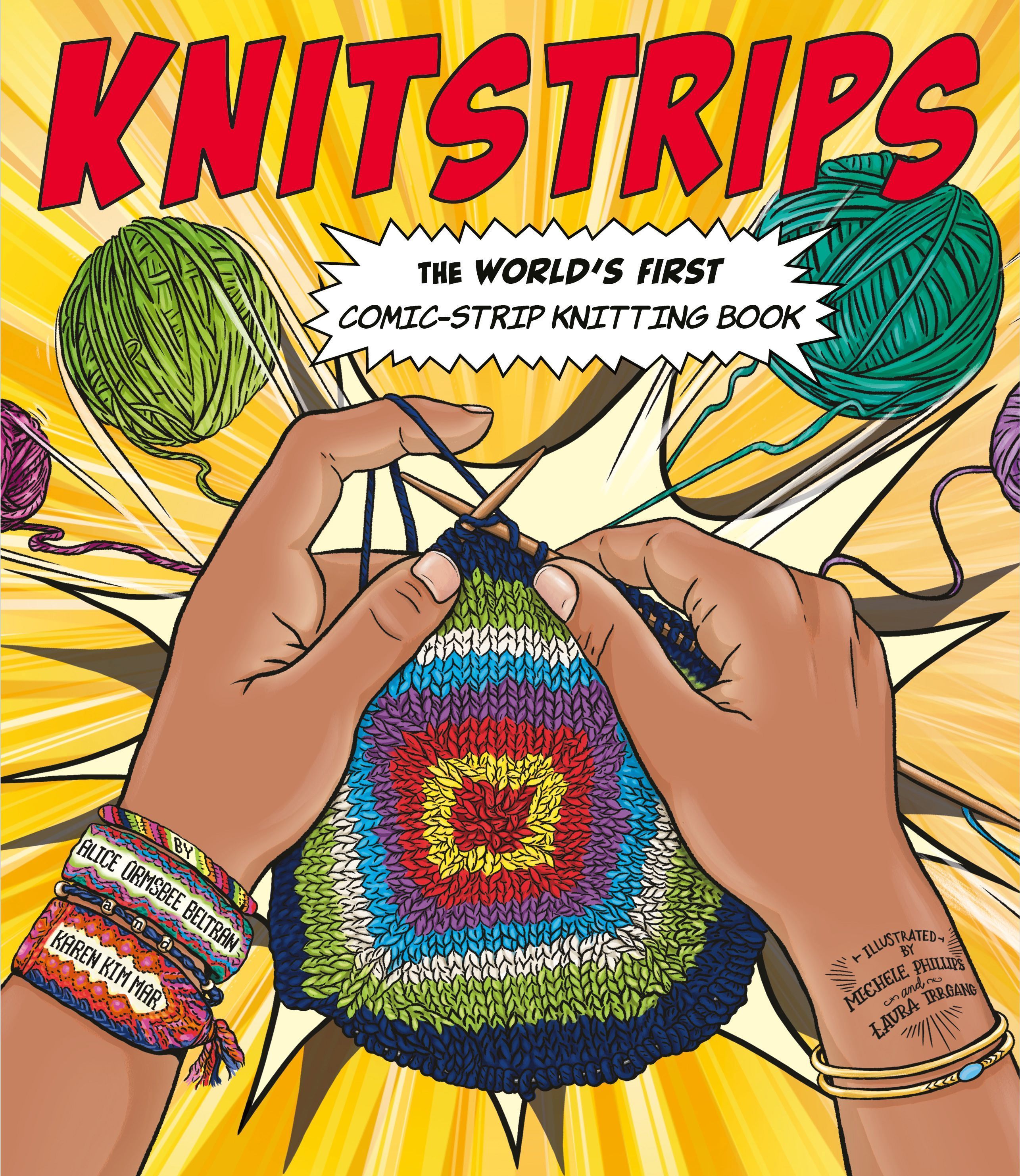 Knitstrips: The World's First Comic-Strip Knitting Book 9781419740664