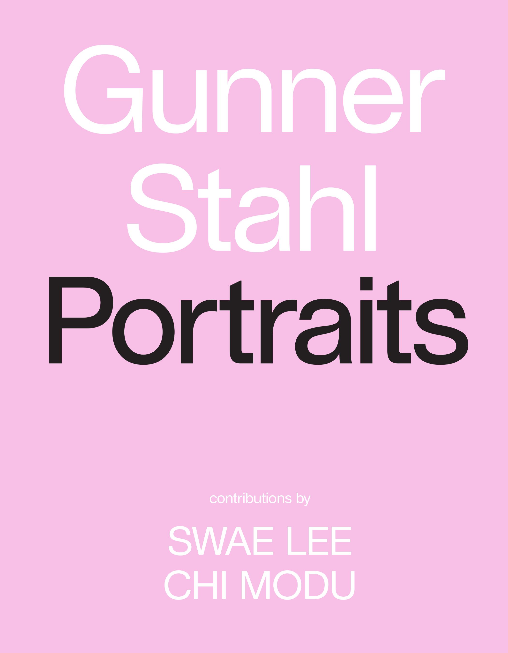Gunner Stahl: Portraits By Gunner Stahl 9781419741319 (Hardback)