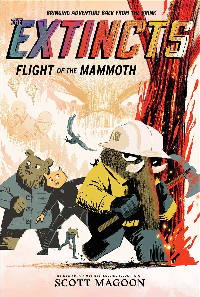 The Extincts: Flight of the Mammoth (The Extincts #2) By Scott Magoon