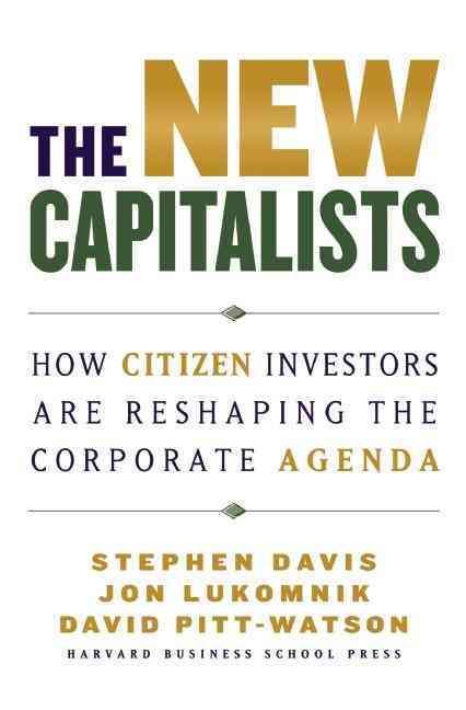 The New Capitalists By Stephen Davis 9781422101018 (Hardback)
