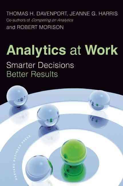 Analytics at Work 9781422177693 (Hardback)