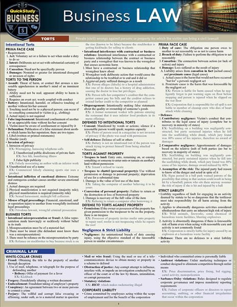 Business Law By Linda Harrison 9781423238621 (Fold-out book or chart)