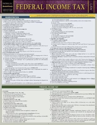 Federal Income Tax By Richmond 9781423246183 (Poster)