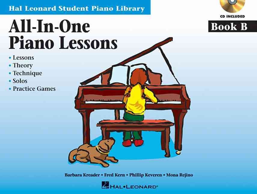 All-In-One Piano Lessons Book B (Book/Online Audio) 9781423484356
