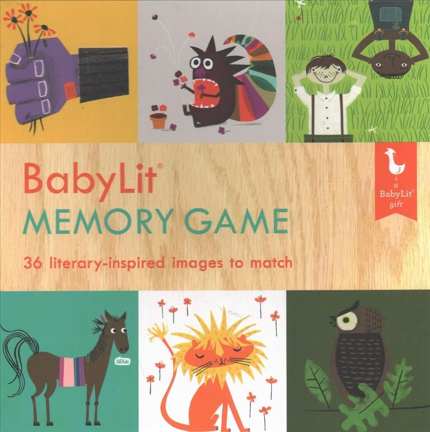 BabyLit Memory and Matching Game Boxed Set By 9781423641148