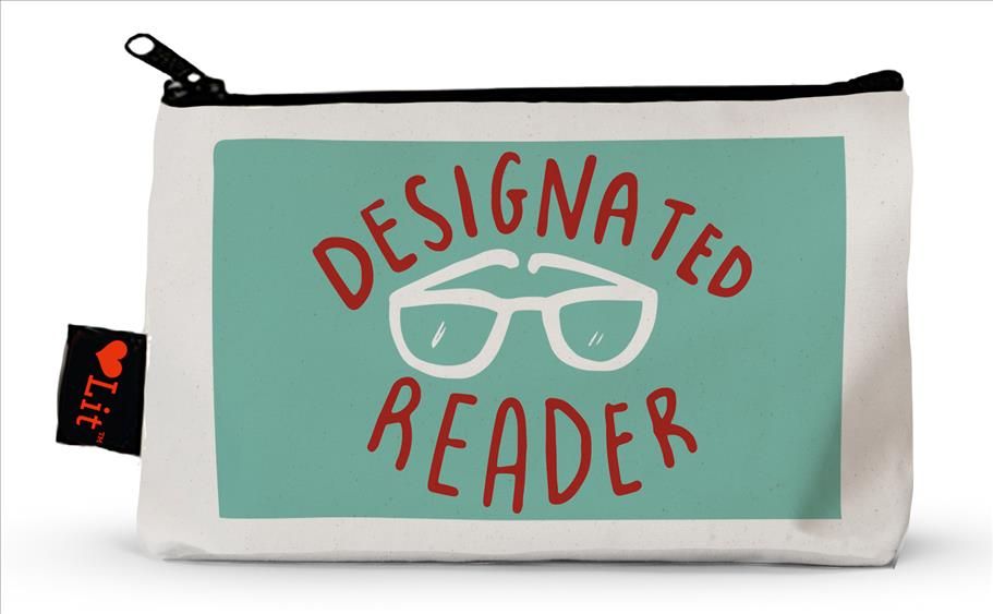 Designated Reader Pencil Pouch By Gibbs Smith 9781423650201