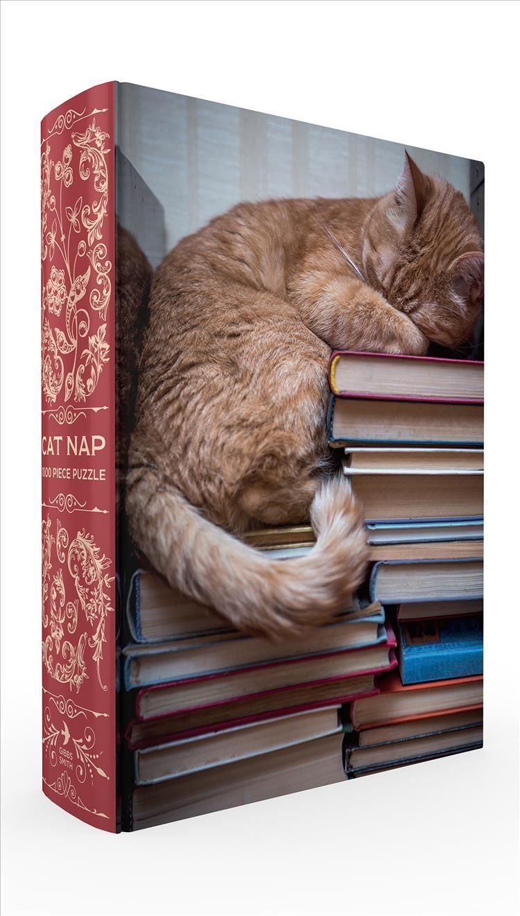 Cat Nap Book Box Puzzle By Gibbs-Smith Gibbs-Smith 9781423650676