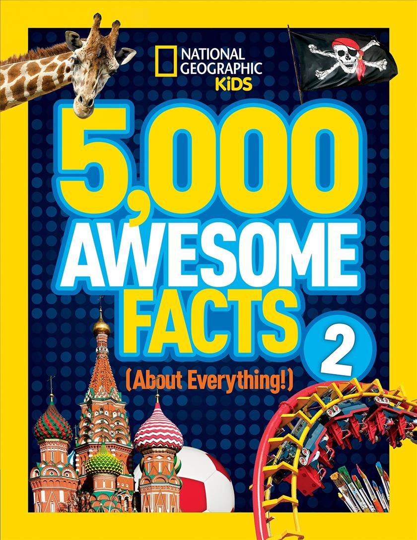5,000 Awesome Facts 2 By National Geographic Kids 9781426316951