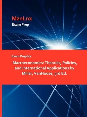 Exam Prep for Macroeconomics By Vanhoose Miller 9781428869462