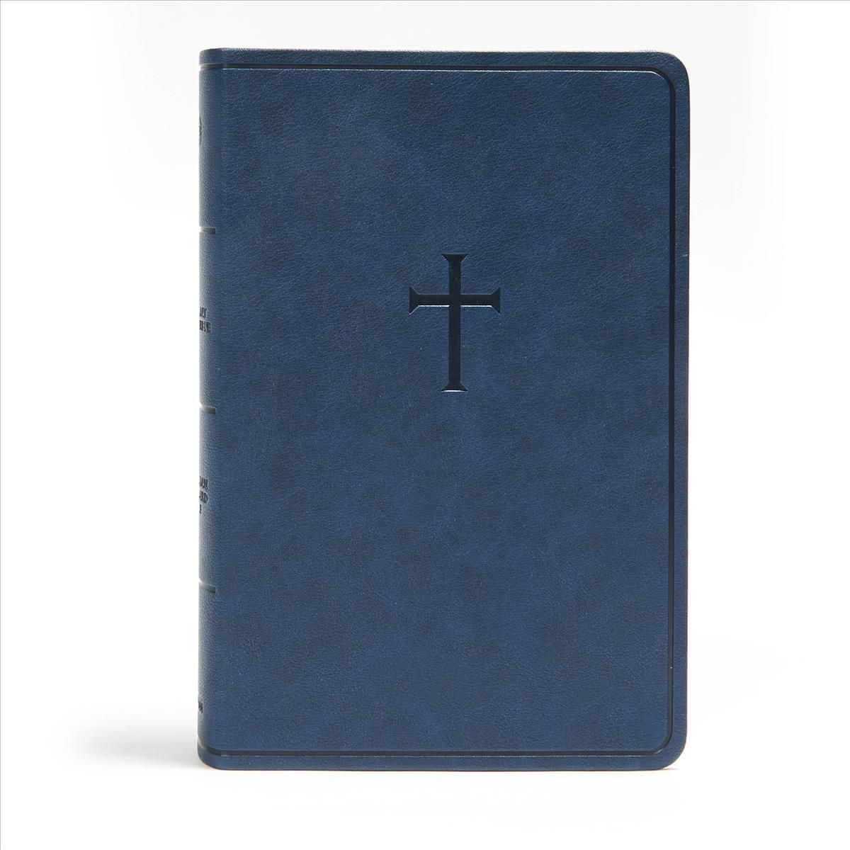 CSB Everyday Study Bible, Navy Cross LeatherTouch 9781430070481