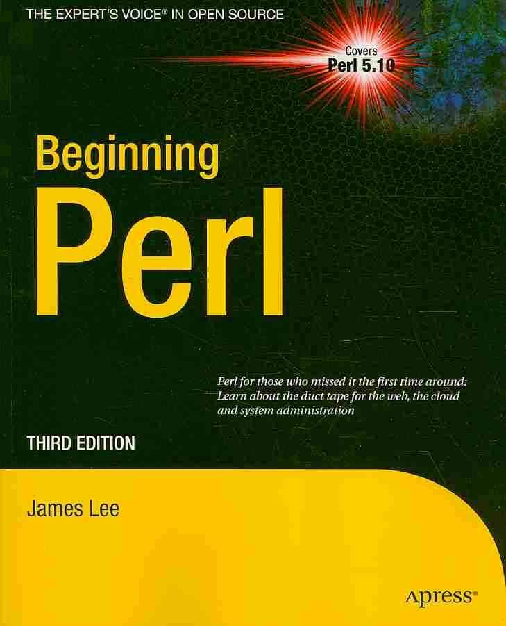 Beginning Perl By James Lee, Simon Cozens 9781430227939 (Paperback)
