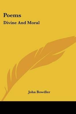 Poems By John Bowdler 9781430479727 (Paperback)