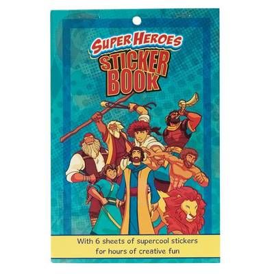 Sticker Book Super Heroes By Christian Art Gifts (creator) (Paperback)