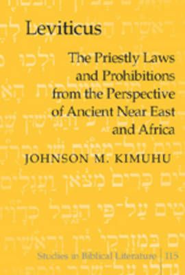 Leviticus By Johnson M. Kimuhu 9781433102004 (Hardback)