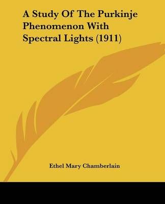 A Study Of The Purkinje Phenomenon With Spectral Lights (1911)